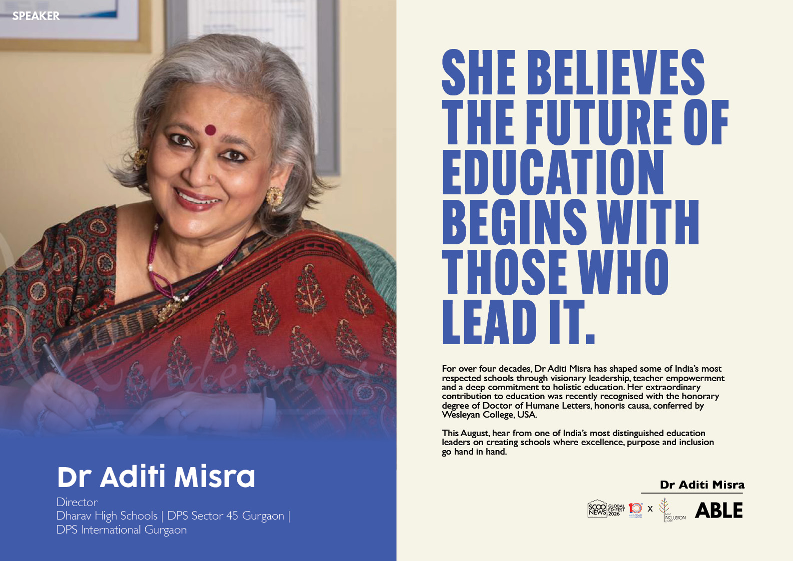Dr Aditi Misra