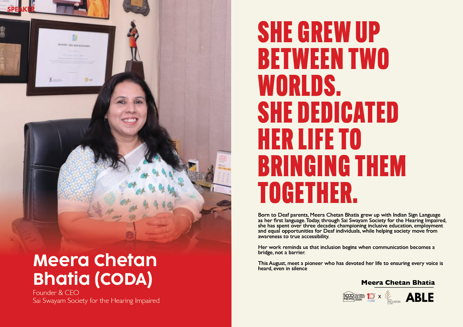 Meera Chetan Bhatia (CODA)