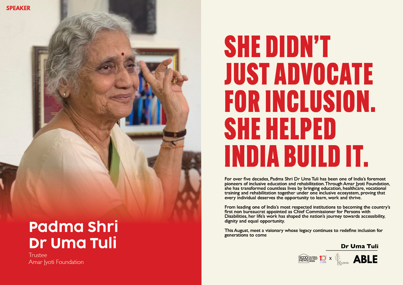 Padma Shri Dr Uma Tuli