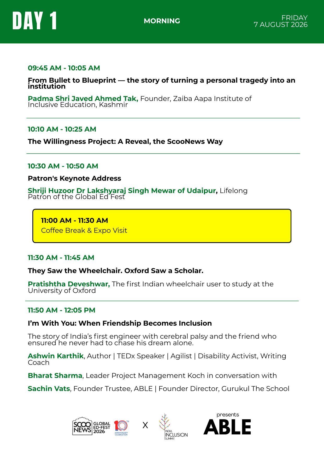 Delegate Programme — page 10 of 20