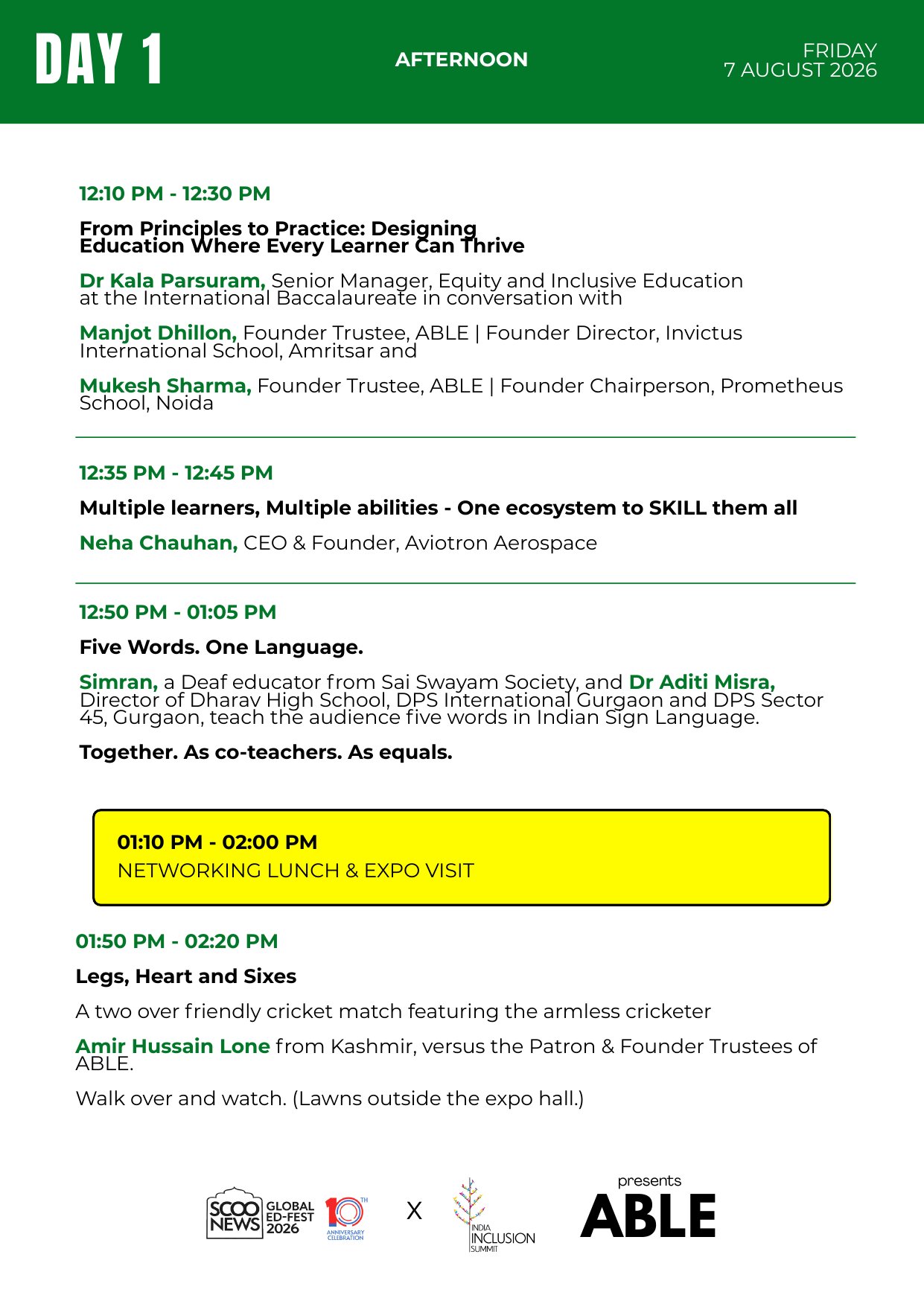 Delegate Programme — page 11 of 20