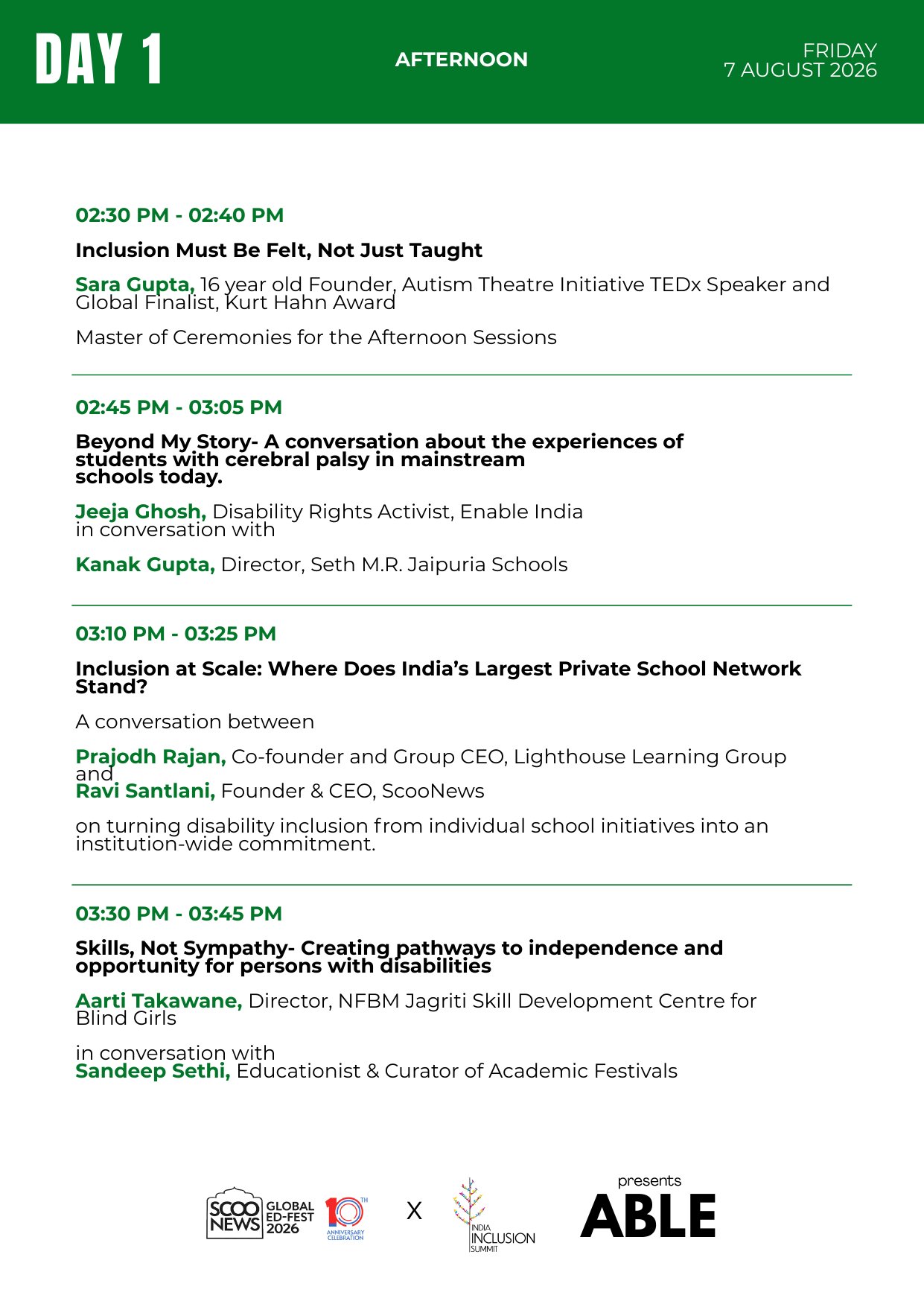 Delegate Programme — page 12 of 20