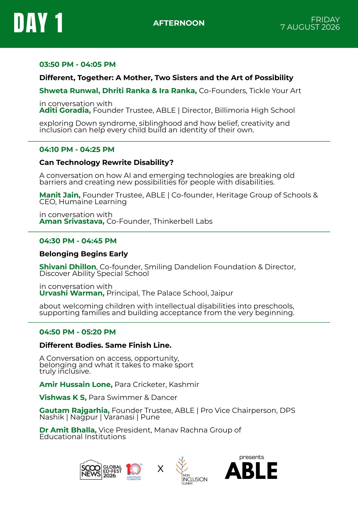 Delegate Programme — page 13 of 20