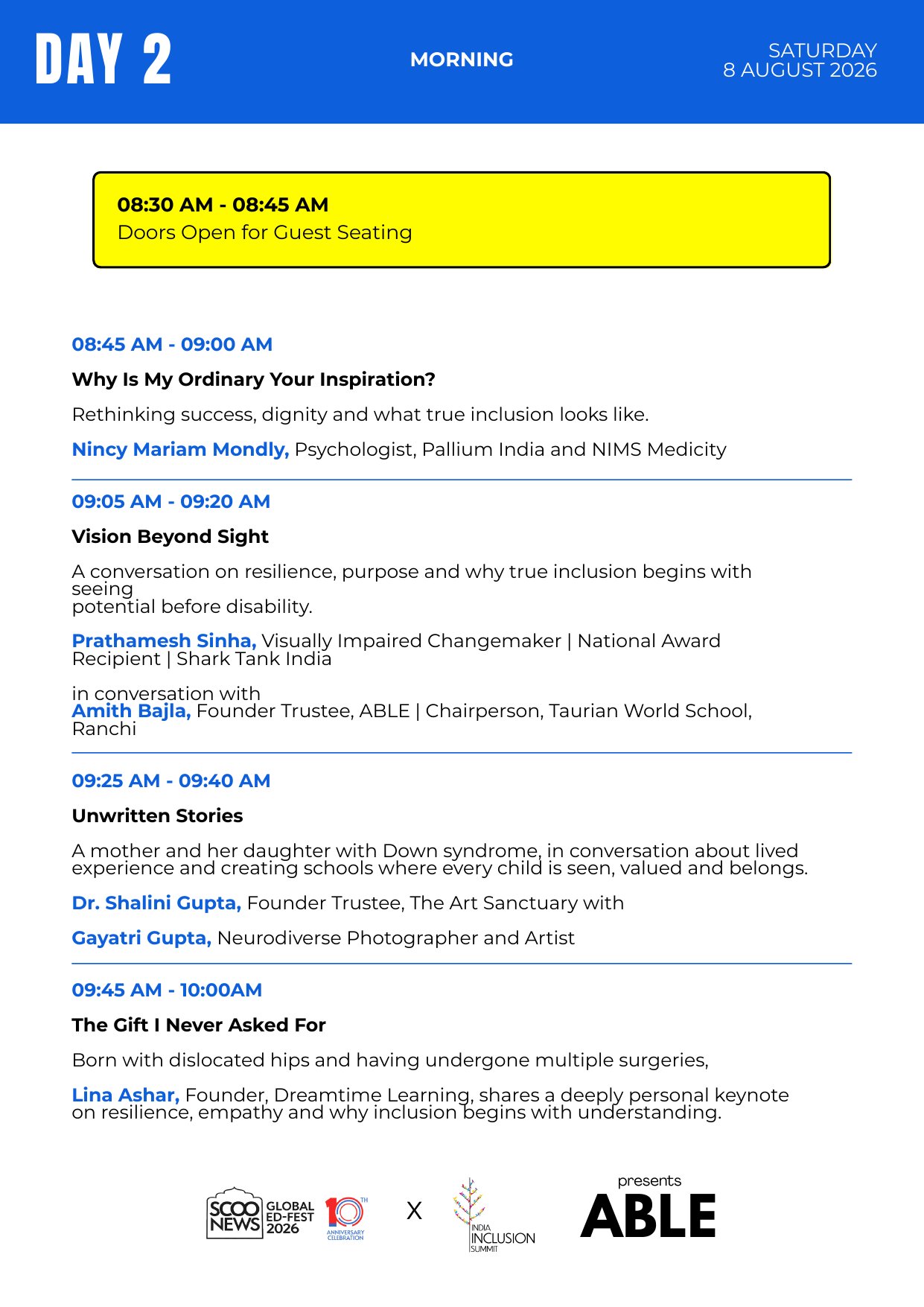 Delegate Programme — page 16 of 20