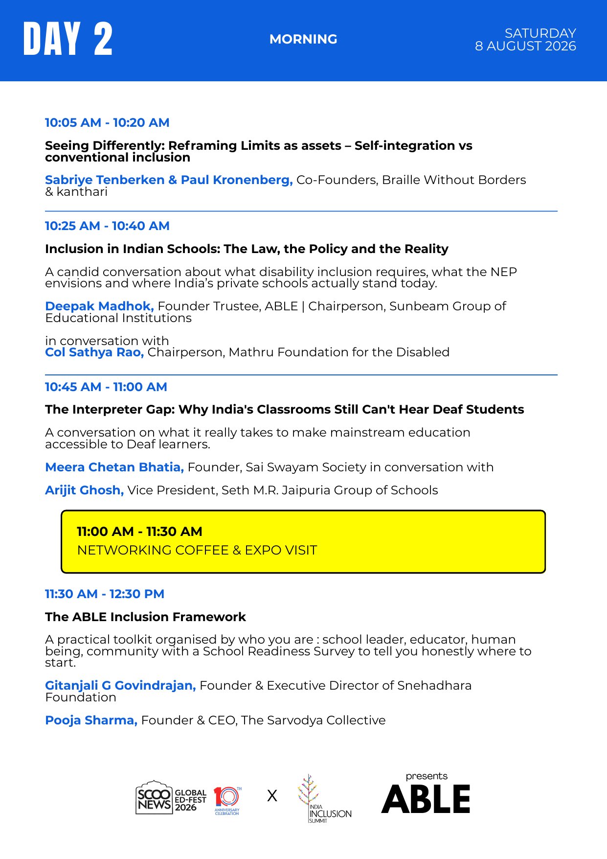 Delegate Programme — page 17 of 20